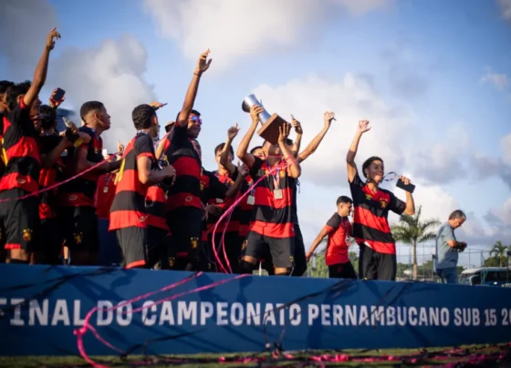 Leões da Base foram dominantes na competição (Foto: Igor Cysneiros/SCR)