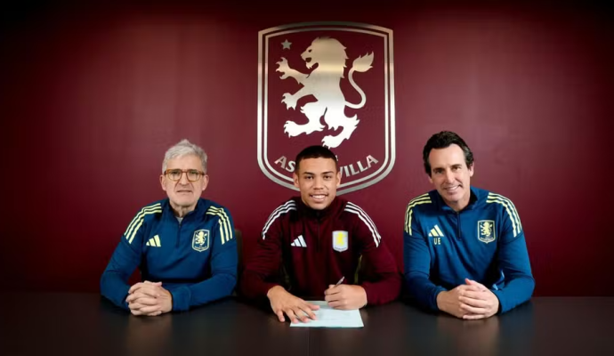 Aston Villa anuncia contratação de Alysson, joia do Grêmio