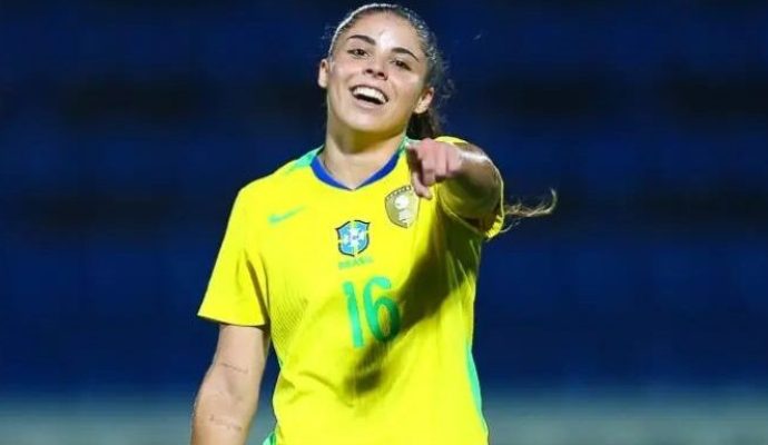 Clarinha celebra classificação do Sub-20 e mira título do Sul-Americano