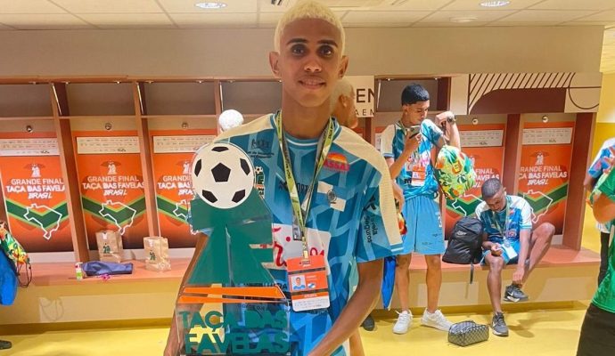 Conheça Breno Muniz, o melhor jogador da Taça das Favelas