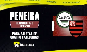 Flamengo e CEWG realizam peneiras em Goiás; confira detalhes