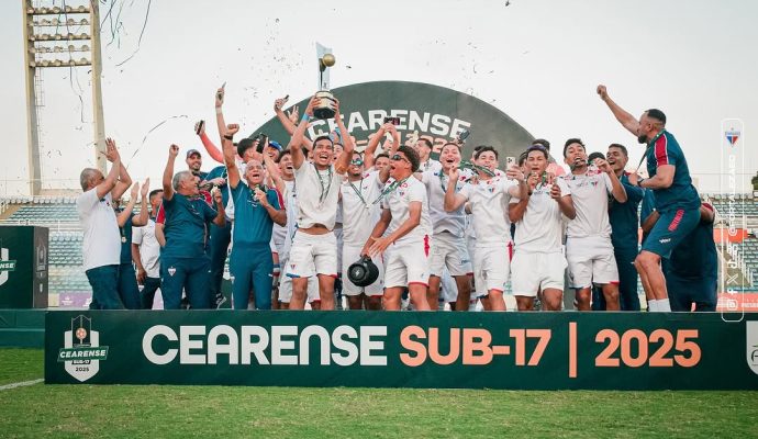 Fortaleza conquista Cearense Sub-17 e se isola como maior campeão