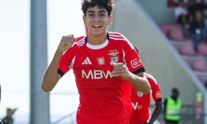 Promessa do Benfica entra na lista da Seleção Brasileira Sub-15