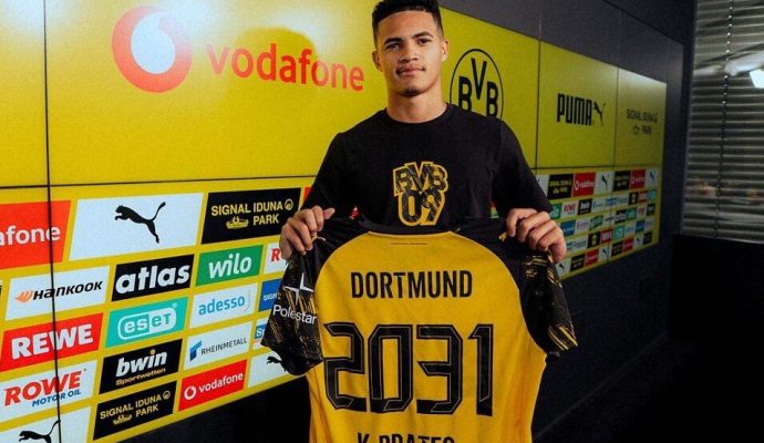 Promessa do Cruzeiro, Kauã Prates é contratado pelo Borussia Dortmund