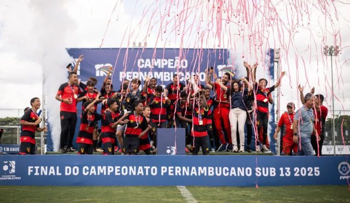 Sport vence o Retrô e conquista o Pernambucano Sub-13